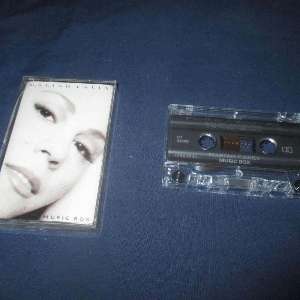 Mariah Carey - Music Box on cassette (Sony Music Entertainment, 1993)